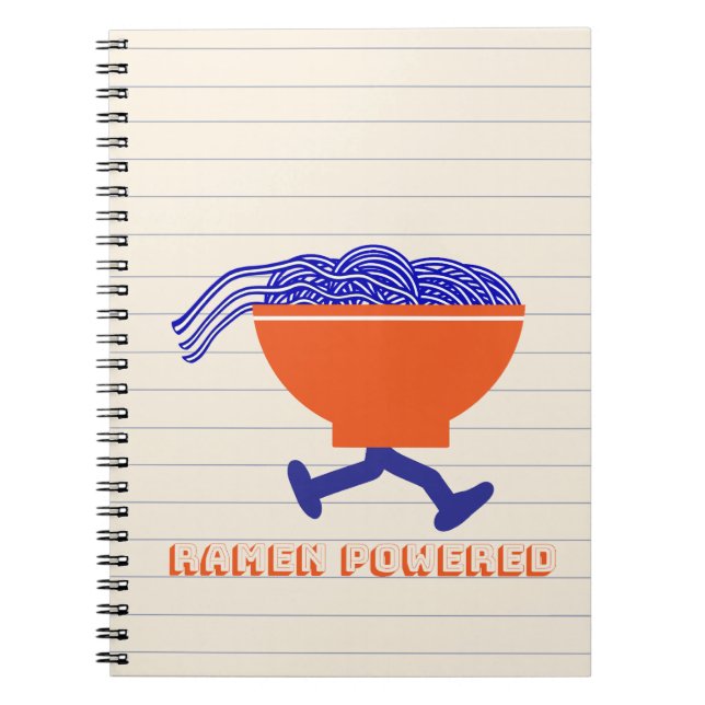 Caderno Espiral Ramen Power (Frente)