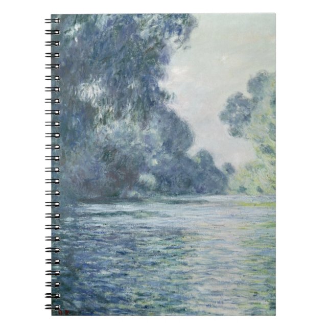 Caderno Espiral Ramo de Claude Monet | do Seine perto de Giverny (Frente)