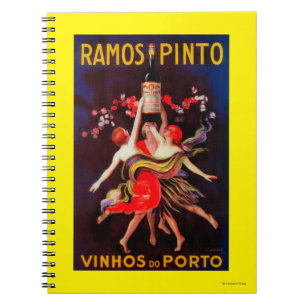 Caderno Espiral Ramos Pinto Vintage PosterEuropa