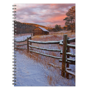 Caderno Espiral Rancho da neve