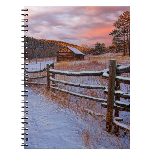 Caderno Espiral Rancho da neve (Frente)