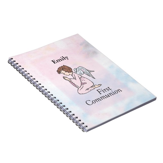 Caderno Espiral Rapariga, 1º Anjo da Comunhão (Lado Direito)