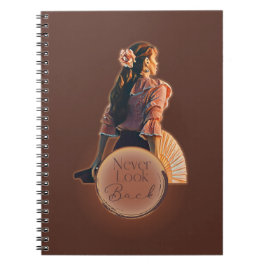 Caderno Espiral Rapariga do Flamenco nunca olha para trás