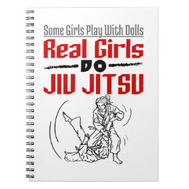 Caderno Espiral Raparigas Reais Do Jiu Jitsu BJJ Jiujitsu Mulheres