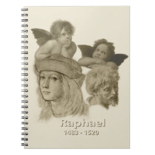 Caderno Espiral Raphael