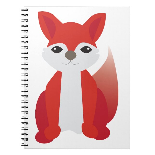 Caderno Espiral Raposa (Frente)