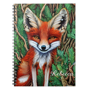 Caderno Espiral Raposa-do-mato-pequeno