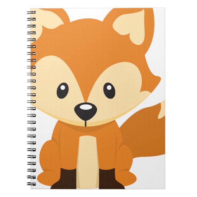 Caderno Espiral Raposa Foxy (Frente)
