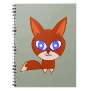 Caderno Espiral Raposa Pequena