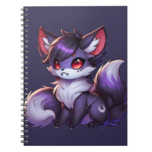 Caderno Espiral Raposa-vampiro de Vilviry