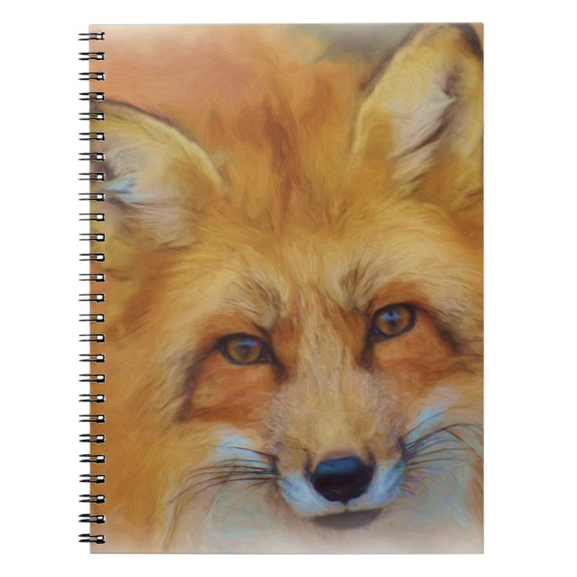 Caderno Espiral Raposa Vermelha (Frente)