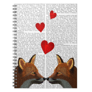 Caderno Espiral Raposas no Amor