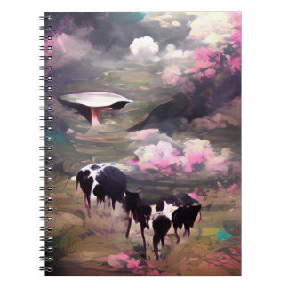 Caderno Espiral Rapto de Vacas OVNI