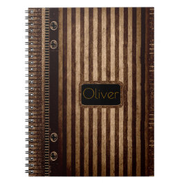 Caderno Espiral Rathbone Morell Victorian Stripe Monograma