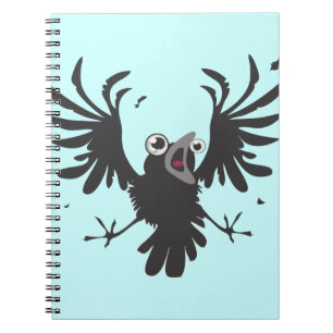 Caderno Espiral Raven~notebook maluco