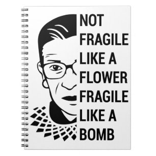 Caderno Espiral RBG notório, Ruth Bader Ginsburg, Feminista RBG