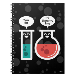 Caderno Espiral Reacção química