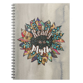 Caderno Espiral Ready is a Myflower Boho Notebook