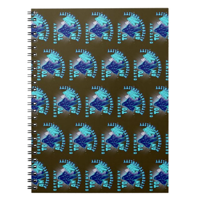 Caderno Espiral Realidade alternativa (Frente)