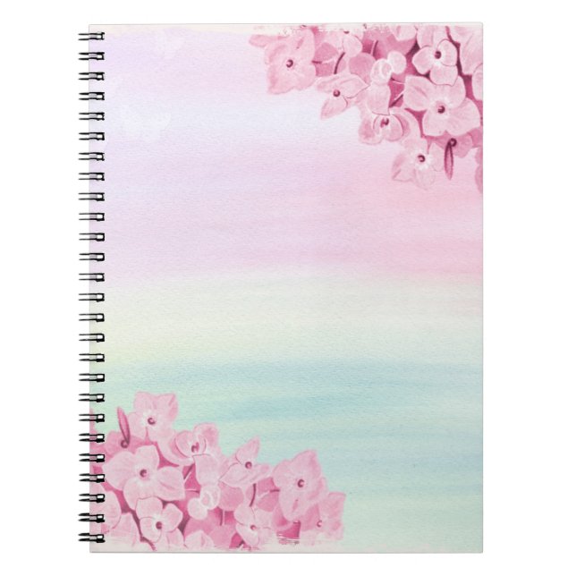 Caderno Espiral Reboque de modelo de fundo (Frente)