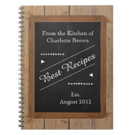 Caderno Espiral Recebe o notebook com seu nome no quadro