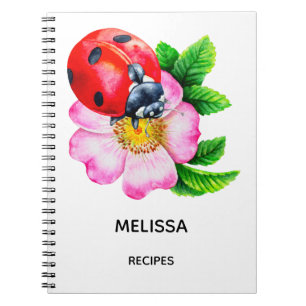 Caderno Espiral Receita personalizada de cozinha notebook