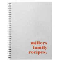 Receitas de família em textura de couro vermelha c