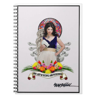 Caderno Espiral Receitas para Notebook de resistência
