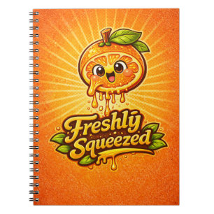 Caderno Espiral Recém-espremido - Sentindo o Frutado - Fãs de Comi