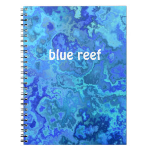 Caderno Espiral recife azul