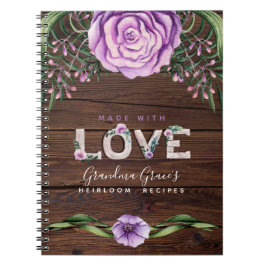 Caderno Espiral RECIPES - Heirloom Gift Avó Mãe Mãe