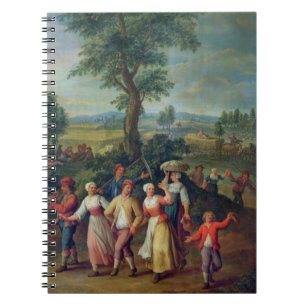 Caderno Espiral Recolhendo a colheita