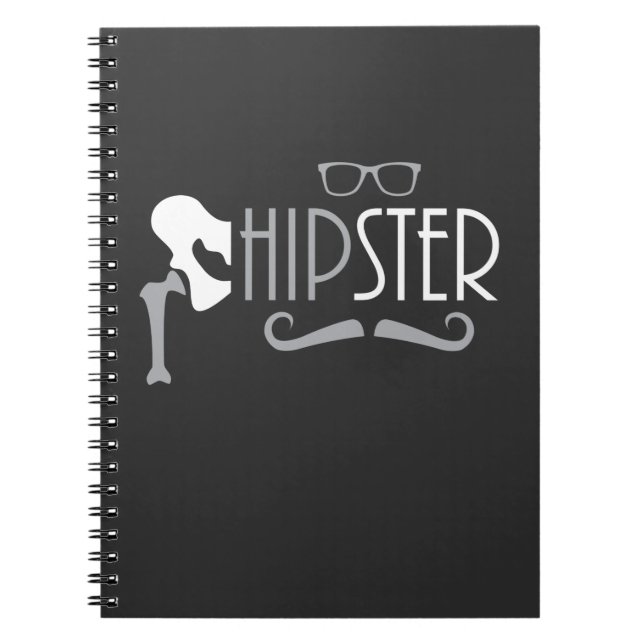 Caderno Espiral Recuperação de substituição de anca de Hipster eng (Frente)