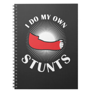 Caderno Espiral Recuperação quebrada conluio do braço da cirurgia