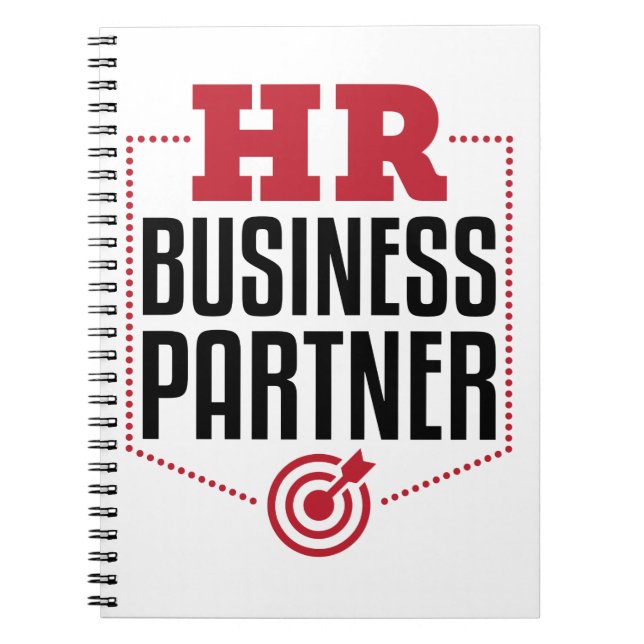 Caderno Espiral Recursos Humanos do parceiro comercial de RH (Frente)