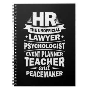 Caderno Espiral Recursos humanos orgulhosos