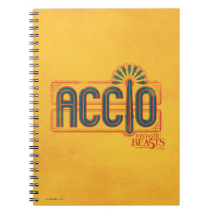 Caderno Espiral Red Art Deco ACCIO™ Spell Graphic
