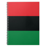 Red, Black and Green Flag