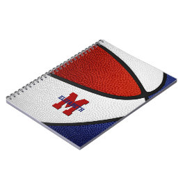 Caderno Espiral Red Blue Team Cores Garotas