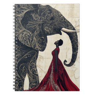 Caderno Espiral Red Elephant Edition3