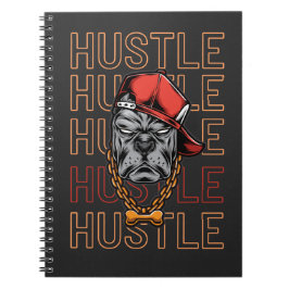 Caderno Espiral Red Hat Mad Dog Hustle