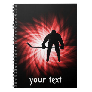 Caderno Espiral Red Hockey