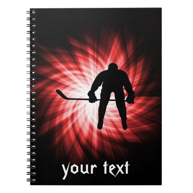 Caderno Espiral Red Hockey (Frente)