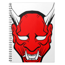 Red Japan Hannya Mask