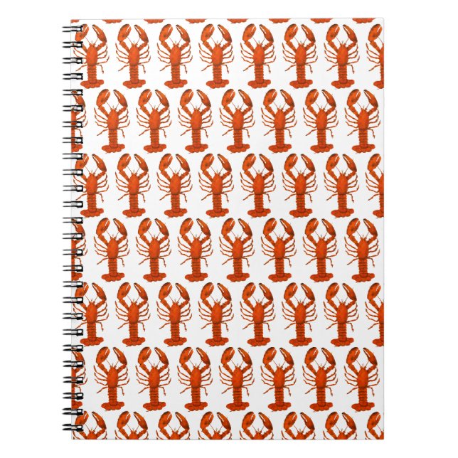 Caderno Espiral Red Lobster (Frente)