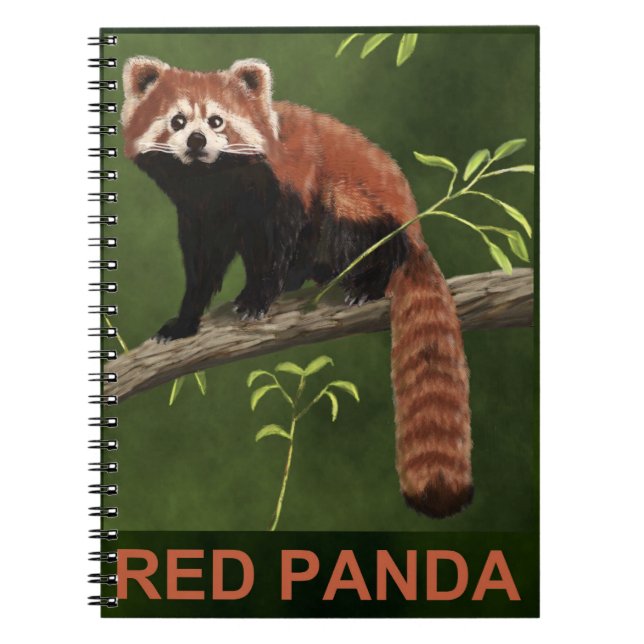 Caderno Espiral Red Panda (Frente)