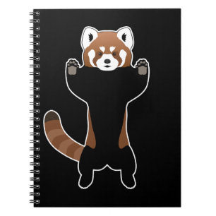 Caderno Espiral Red Panda