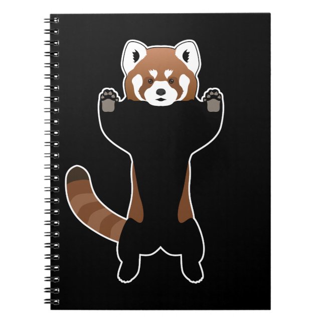 Caderno Espiral Red Panda (Frente)