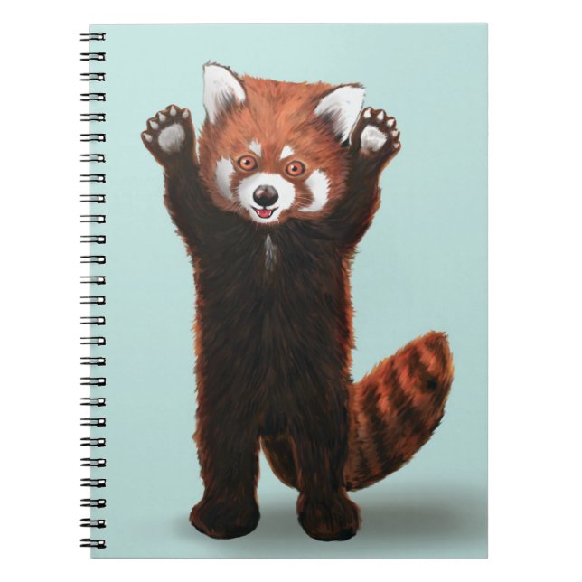 Caderno Espiral Red Panda Planner (Frente)