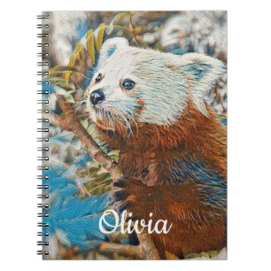 Caderno Espiral Red Panda Spiral